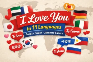 Love you in 11 Languages